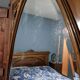 Antique 3-door wardrobe with mirror
