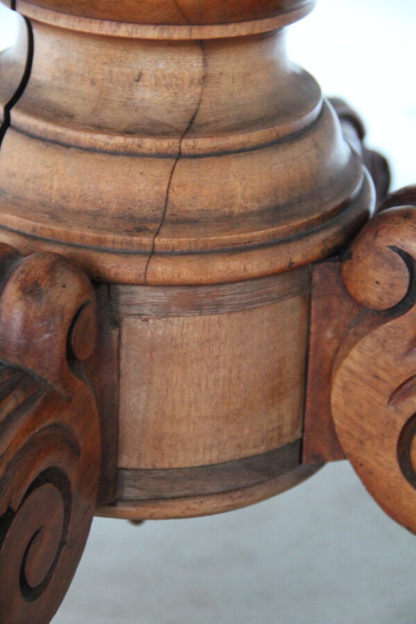 Table Louis Philippe en acajou