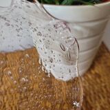 Vide poche en verre bullé Riom