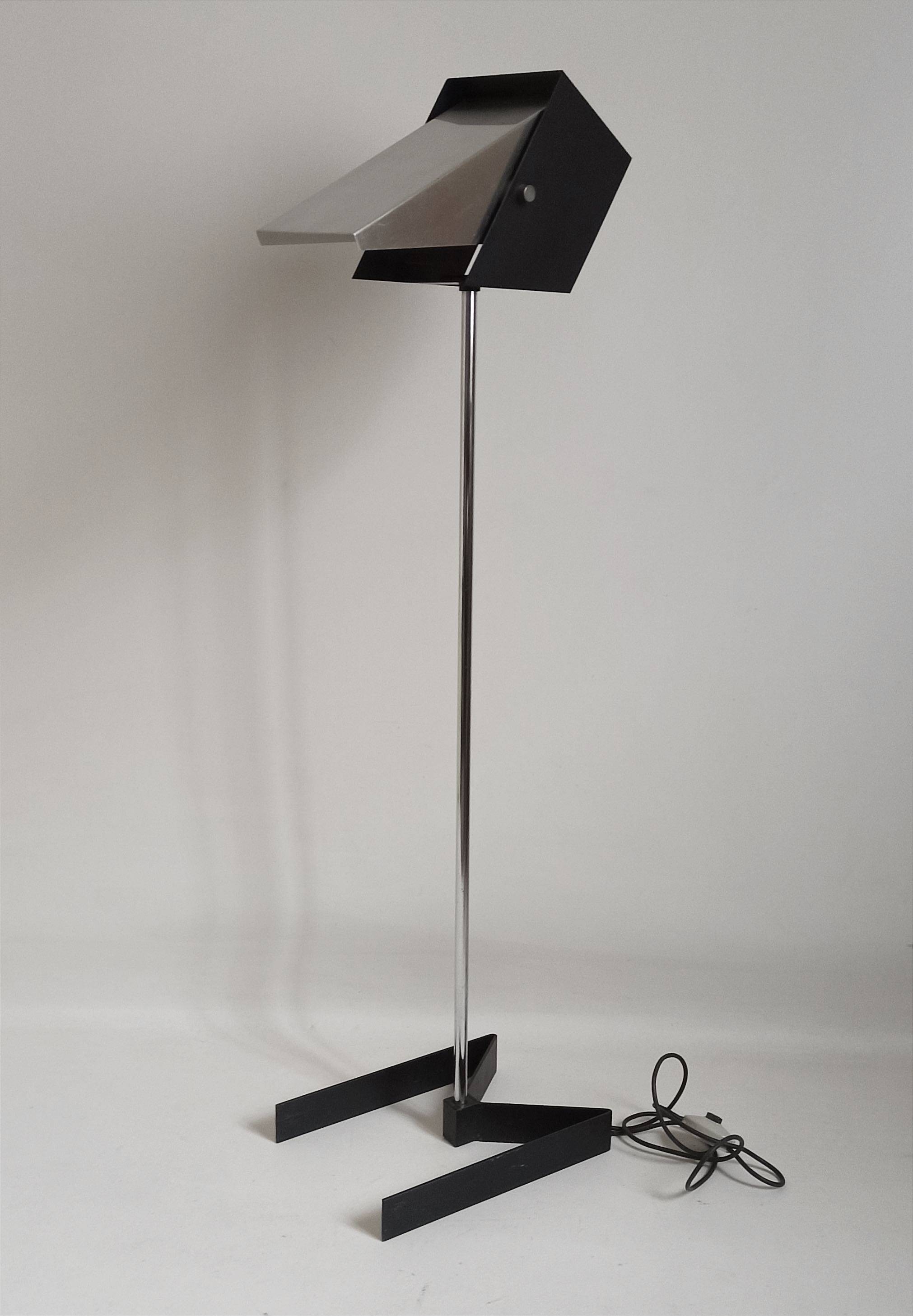 Lyfa adjustable floor lamp from the 60s, height 116.5 cm