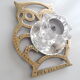 Brass flat bottom