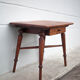 wooden coffee table with drawer, side table, bedside table, vintage end of sofa