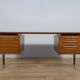 Mid-Century Teak Desk by I.B Kofod-Larsen for Seffle Möbelfabrik, Sweden, 1950s