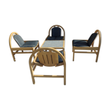 4 armchairs and 1 table Baumann argos