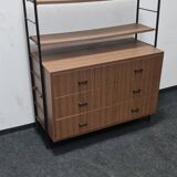 Vintage free standing shelving unit