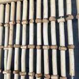 Wooden bead curtain
