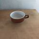 Lot de six tasses de bistrot style Apilco