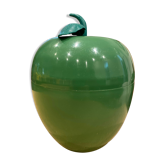 Vintage green apple ice bucket
