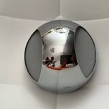 Shiny chrome dressing room light