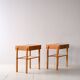 Pair of vintage nightstands by AB Carlström