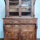 Biedermeier buffet in precious wood marquetry and ebony