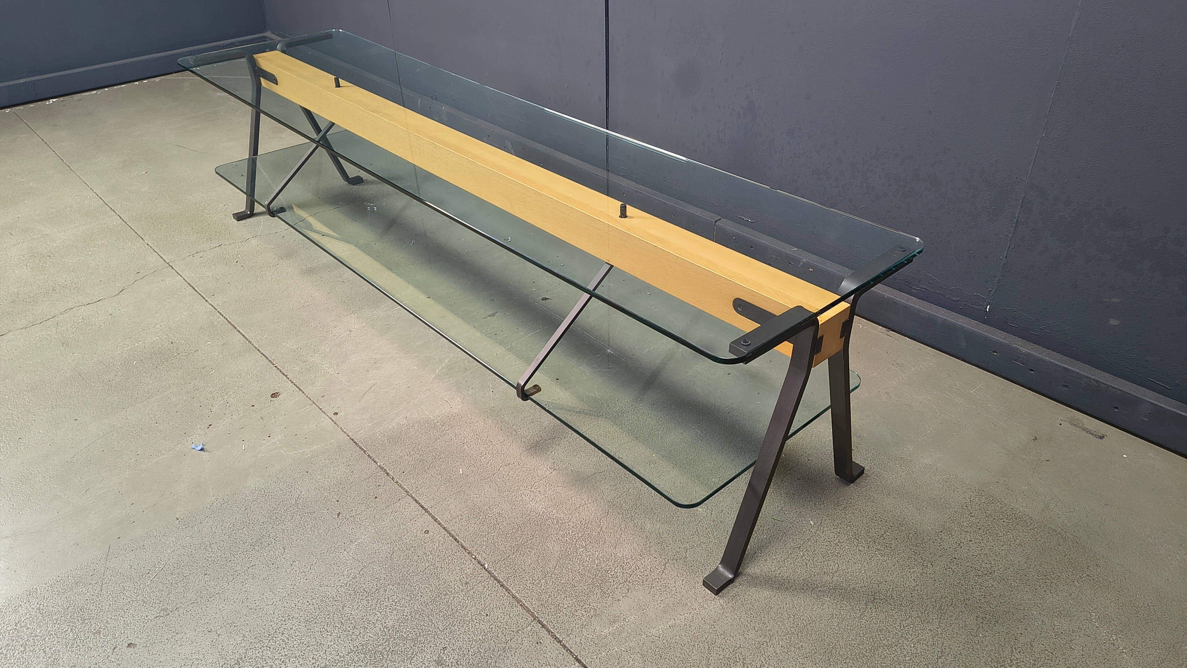 Driade Fratello coffee table by Enzo Mari, 1980s