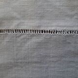 Old linen tablecloth