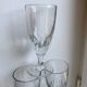 Set of 6 wine glasses / absinthe xxth