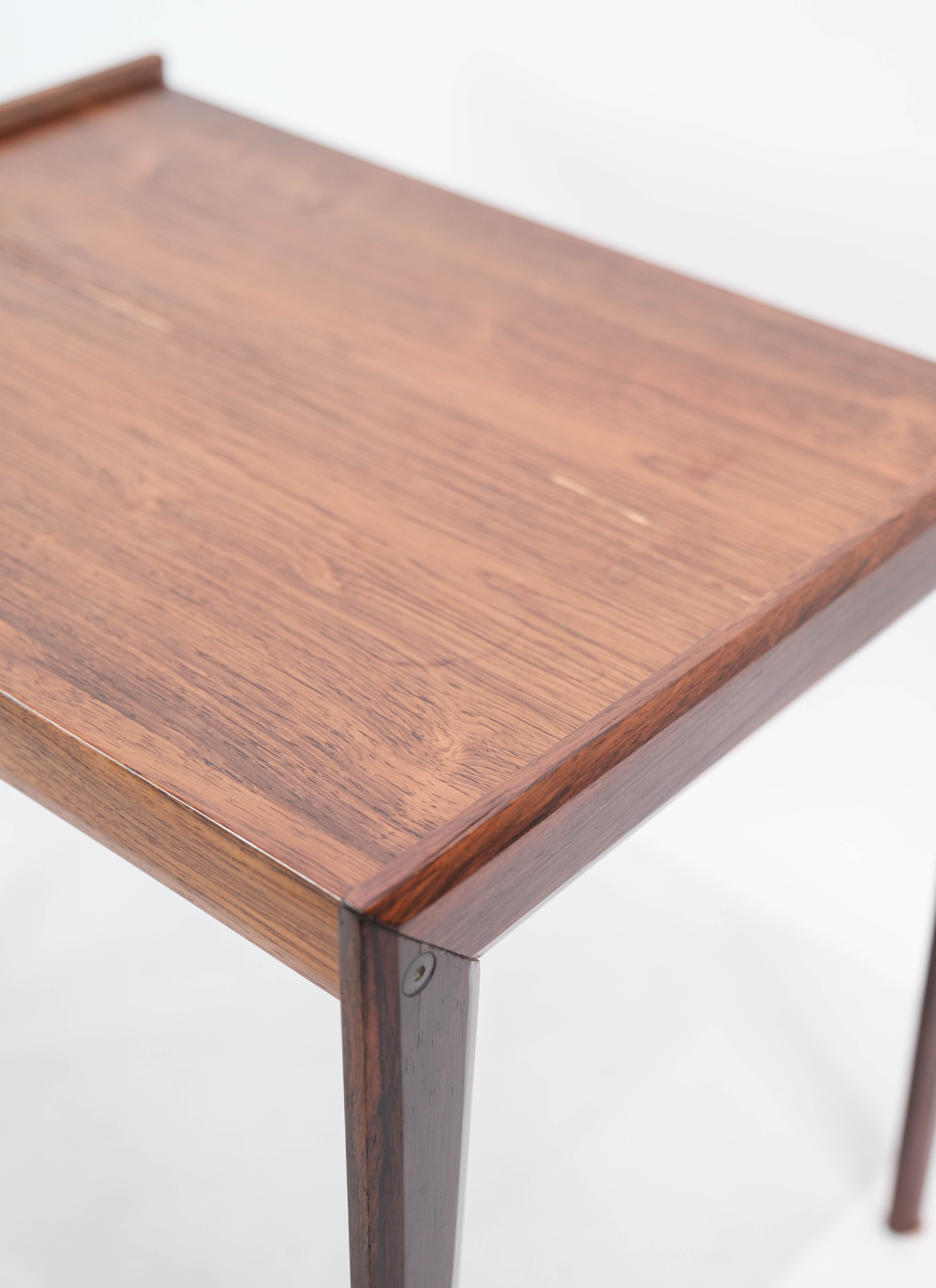 Table d’appoint en palissandre de design danois des années 1960