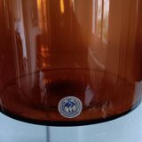 Gul vase by otto brauer - holmegaard kastrup - denmark