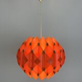 Butterfly pendant light by Lars Schioler for Hoyrup, 70s vintage style