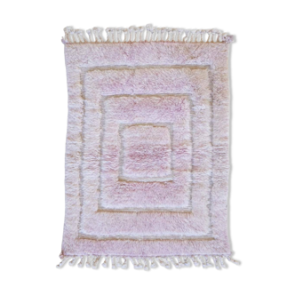 Light Pink Beni Ourain Rug - 117 x 82 cm