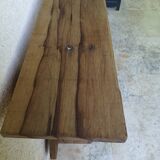 Antique solid wood wall shelf