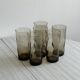 5 smoked water glasses France