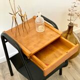 Vintage boarding school bedside