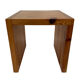 Vintage side table Ate van Apeldoorn, Pine wood 1970s