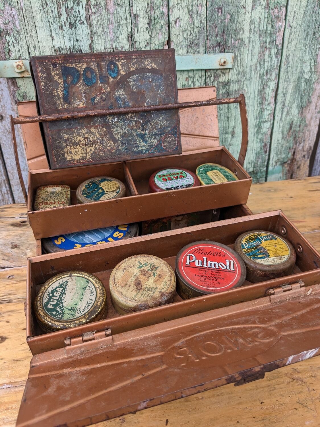 Boîte à outils SNOR des années 40