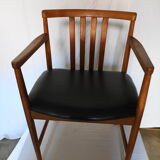 Scandinavian teak armchair from the 60s