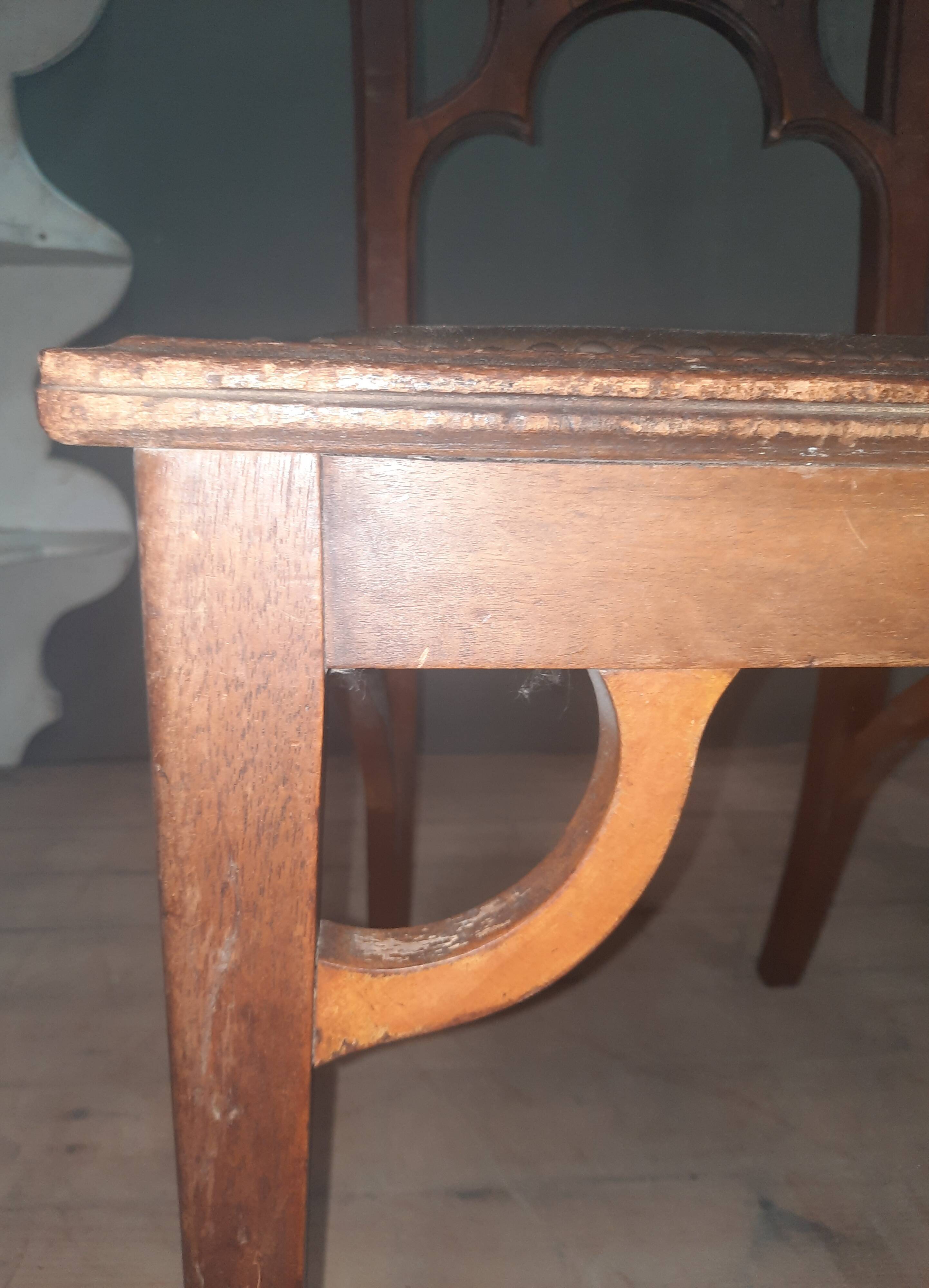 Paire  de chaise Art Nouveau