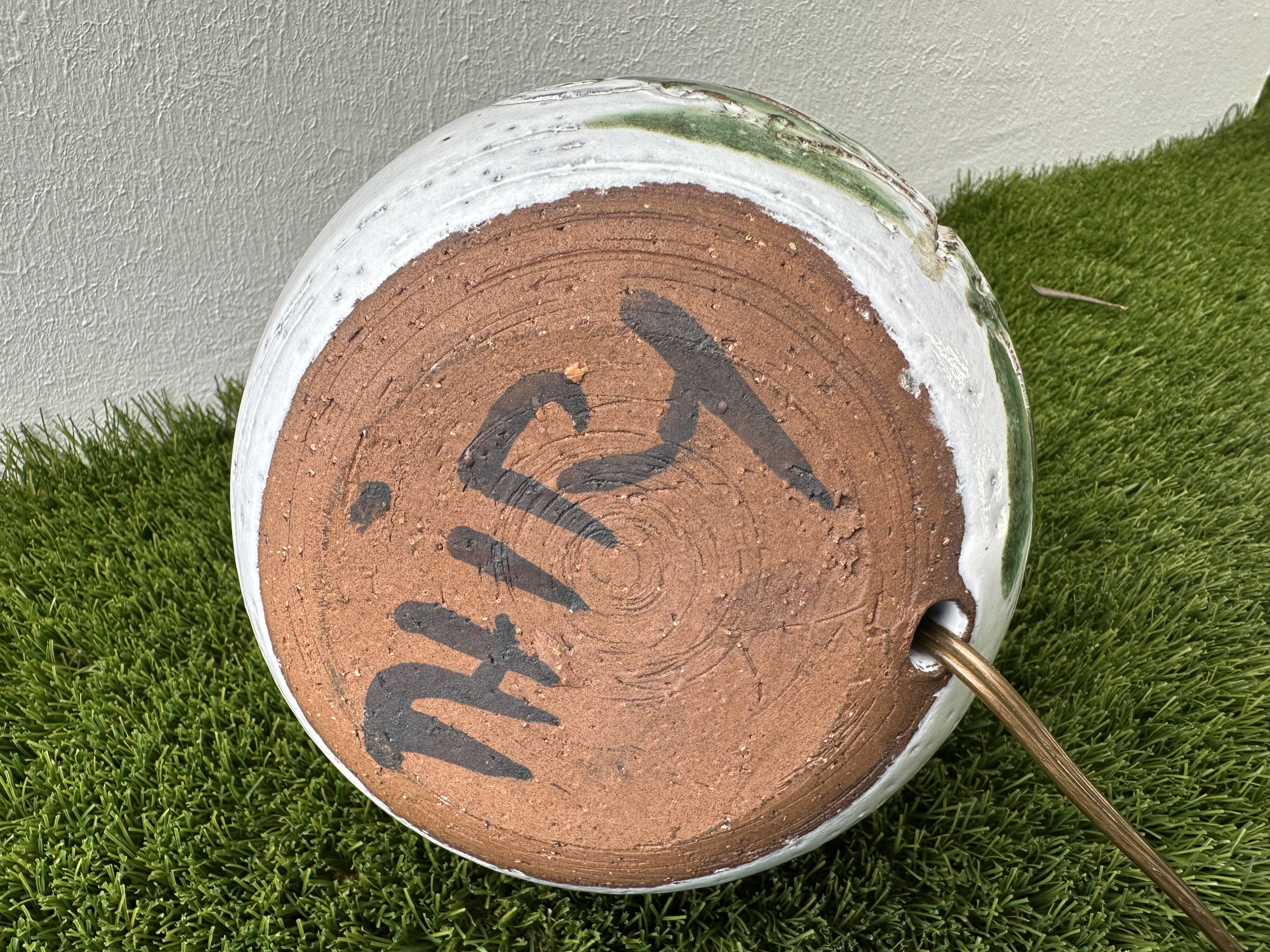 Albert Thiry ceramic lamp base