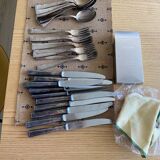 Lot of silver cutlery from the 1930s