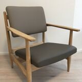 Fauteuil de salon vintage de Tchécoslovaquie des années 1960