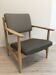 Vintage lounge chair from Czechoslovakia from the 1960s.