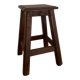 Vintage solid oak stool