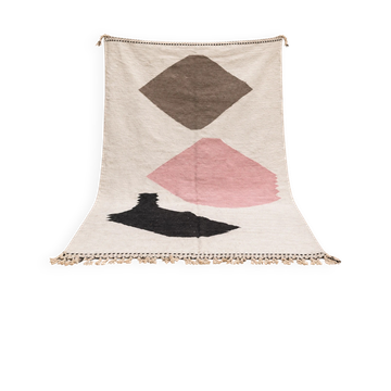 Berber rug in fine wool – Abstract shapes