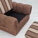 Fauteuil relax danois, revêtement en laine d'origine, années 70