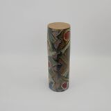 Large signed ceramic vase