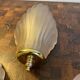Art Deco shell wall sconces