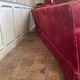 Velvet sofa