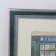 Watercolor 'The Bookstore' by Jean Desse, 1991