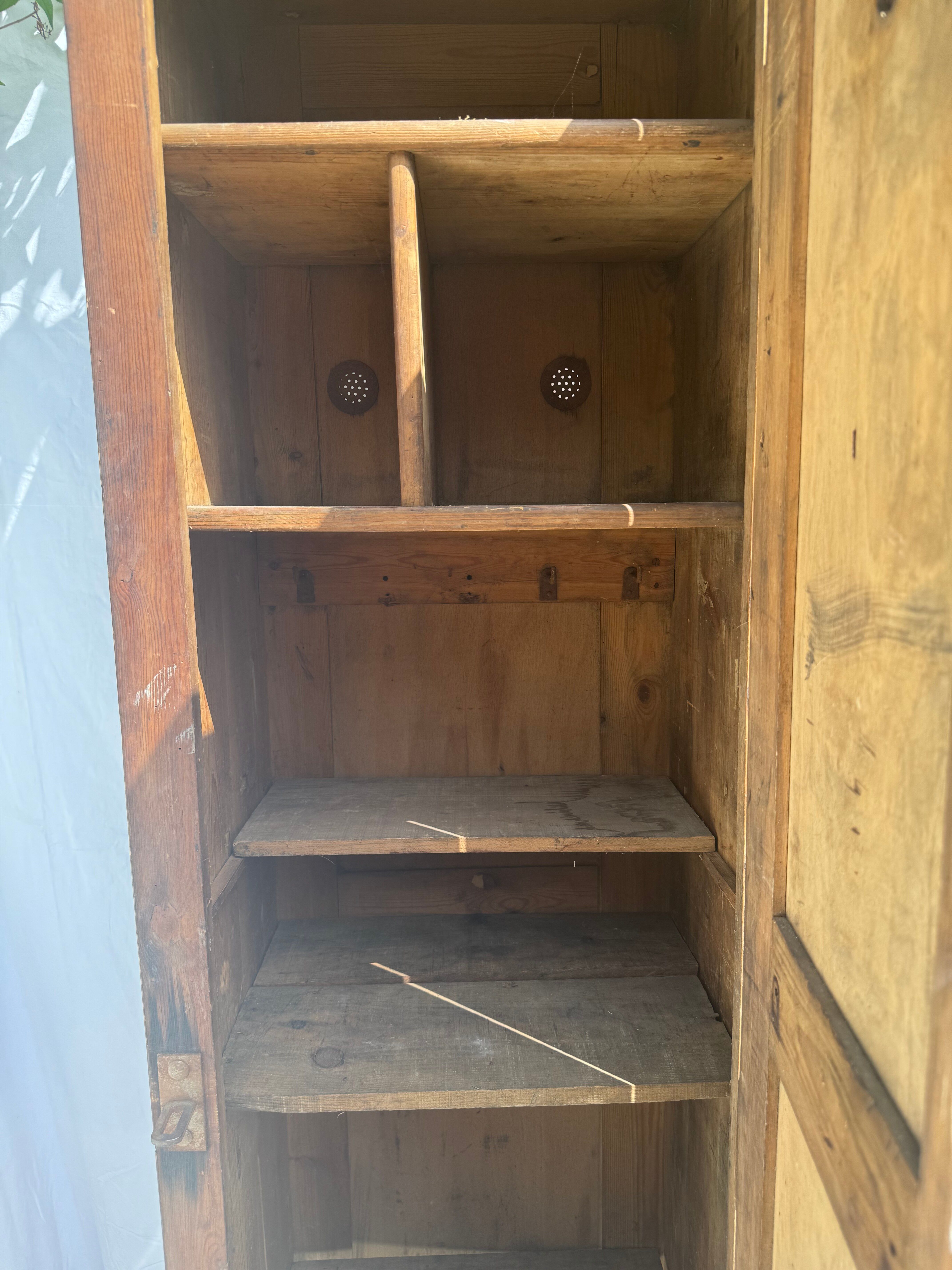 1940s wooden wardrobe
