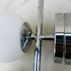 2 Appliques doubles vintage globe opalin 1960