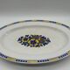 Oval dish art deco - boch freres - d1049