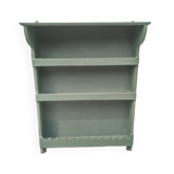 Patinated wooden shelf