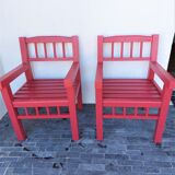 Basque garden armchairs