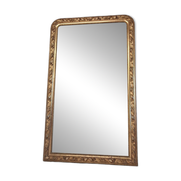 19th-century mirror, 2m x 1.2m.