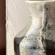 vase en grés émaillé, signé PQV France vers 1970