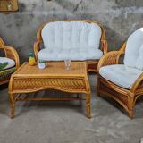 Rattan living room