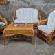 Rattan living room