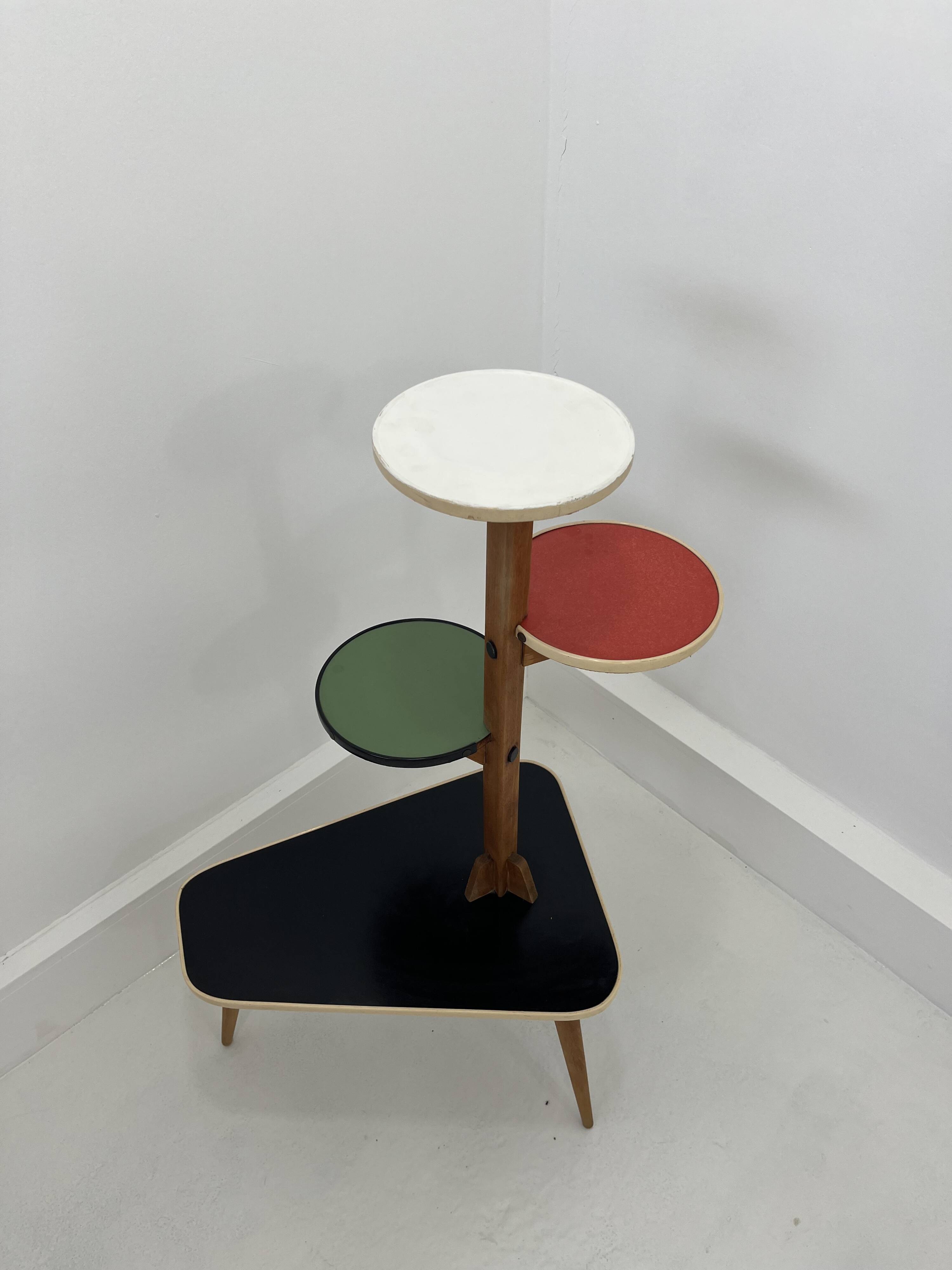 Vintage plant stand, 1960s